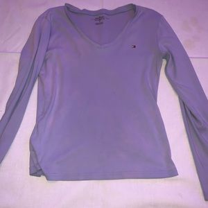 Purple Long sleeve tee